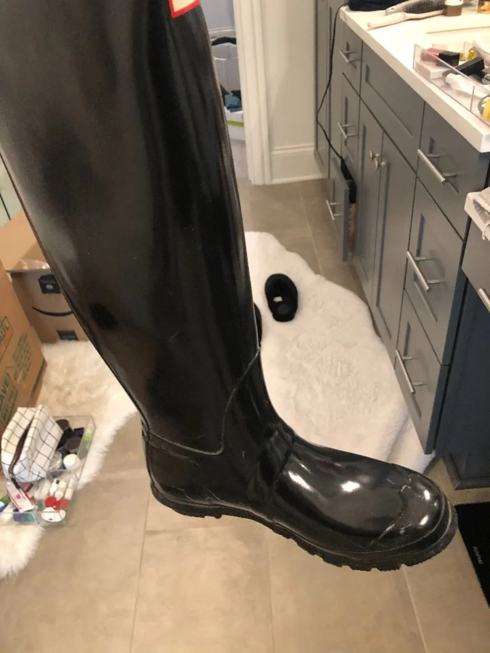 Hunter Tall Gloss Boots - Picture 5 of 9